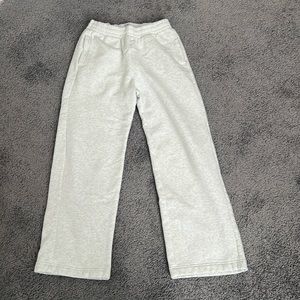 Athleta Girl Open Bottom Sweatpants with pockets
